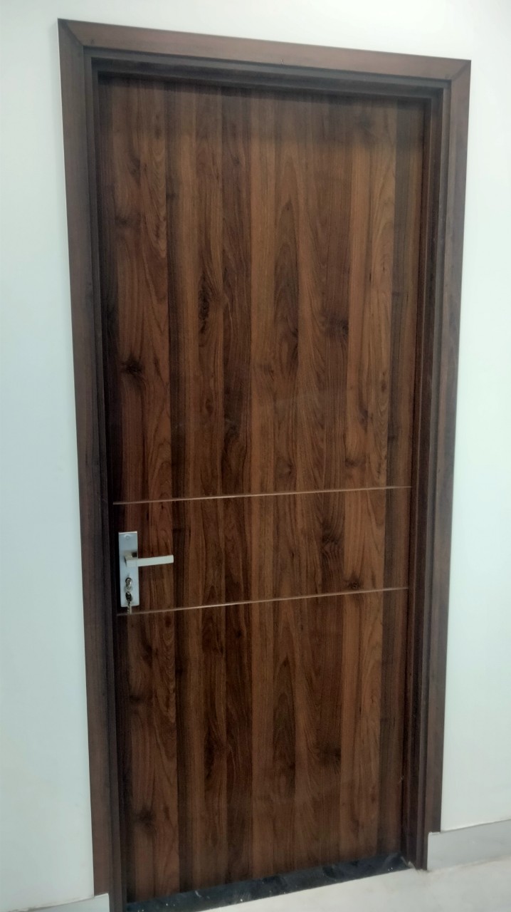 Cửa gỗ công nhiệp MDF Melamie.