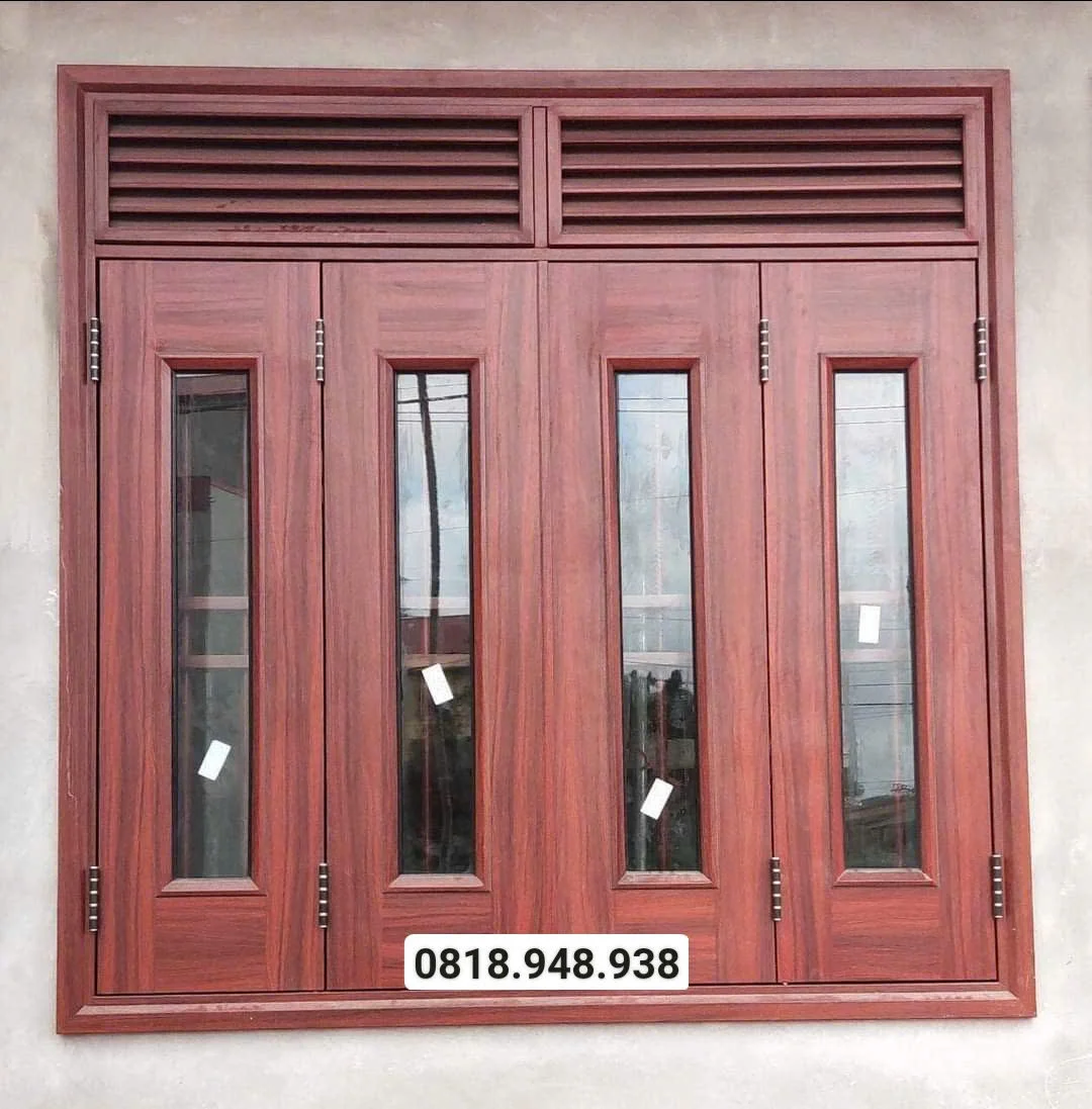 Cửa Sổ Thép Vân Gỗ
